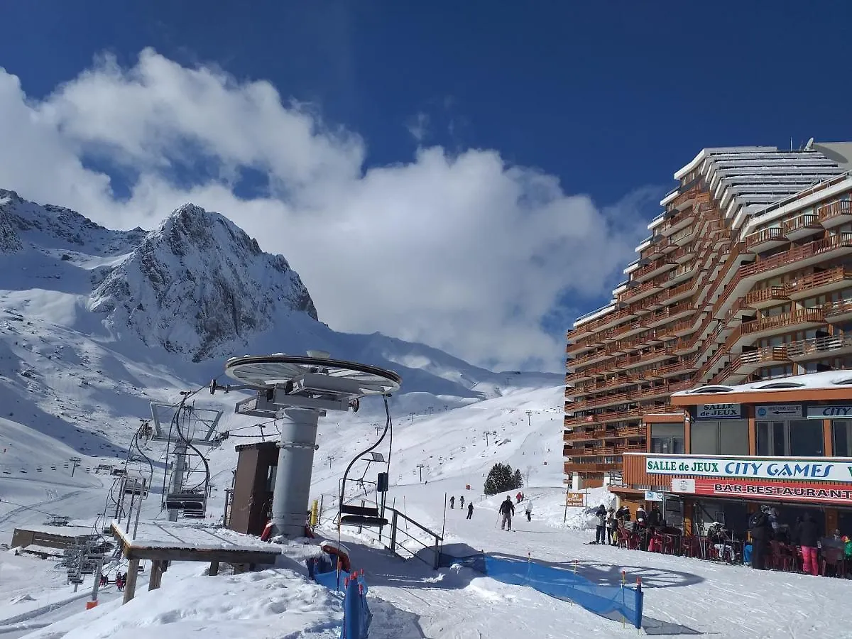 STUDIO en PLEINE MONTAGNE AVEC VUE SUR MARMOTTES La Mongie 0*,